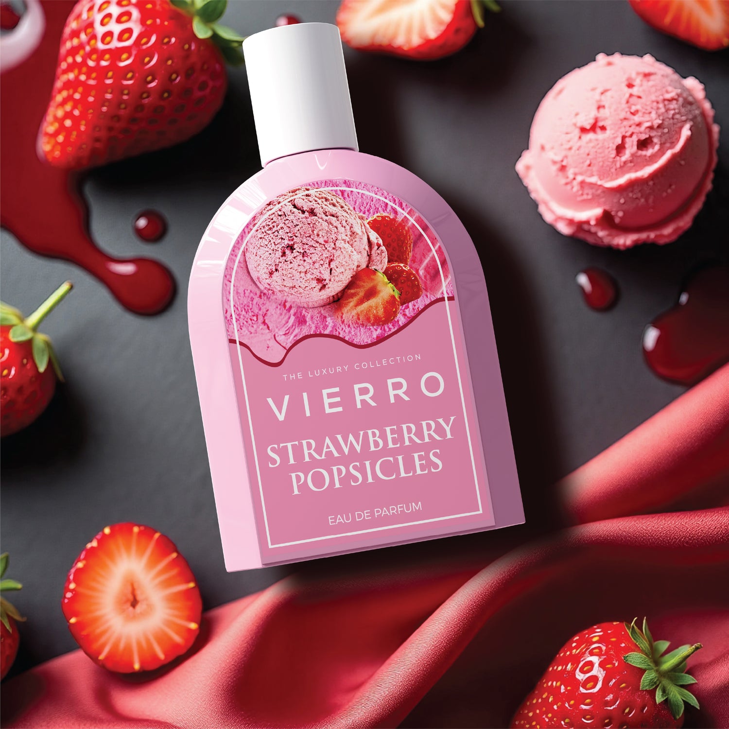 Shop Viero Strawberry Popsicles perfume long lasting fragrance