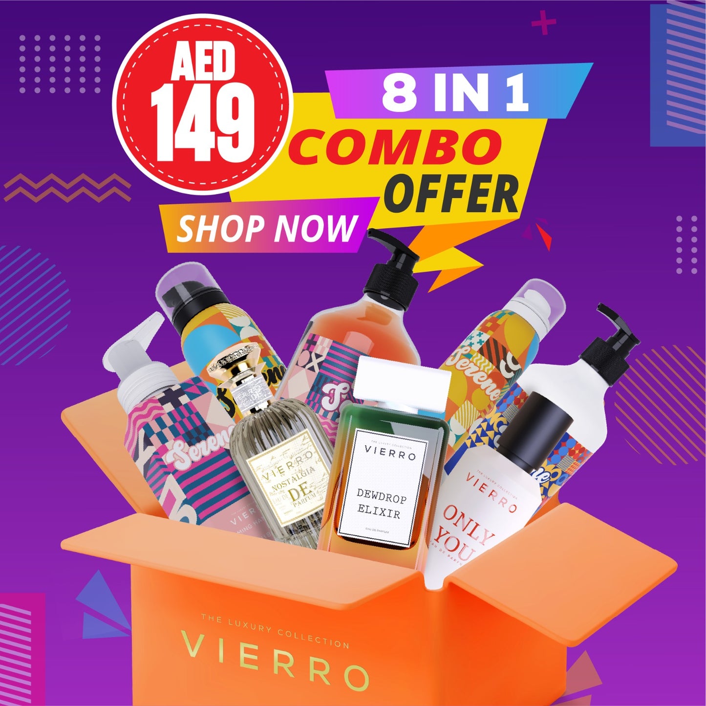 Combo Offer 8 in 1 Women