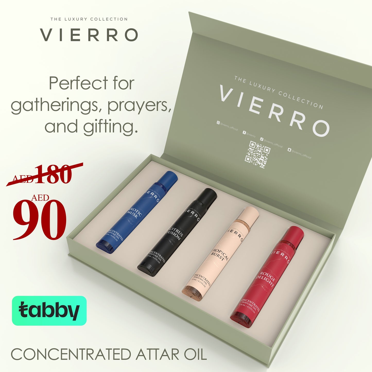 Luxury Attar Discovery Set - Unisex