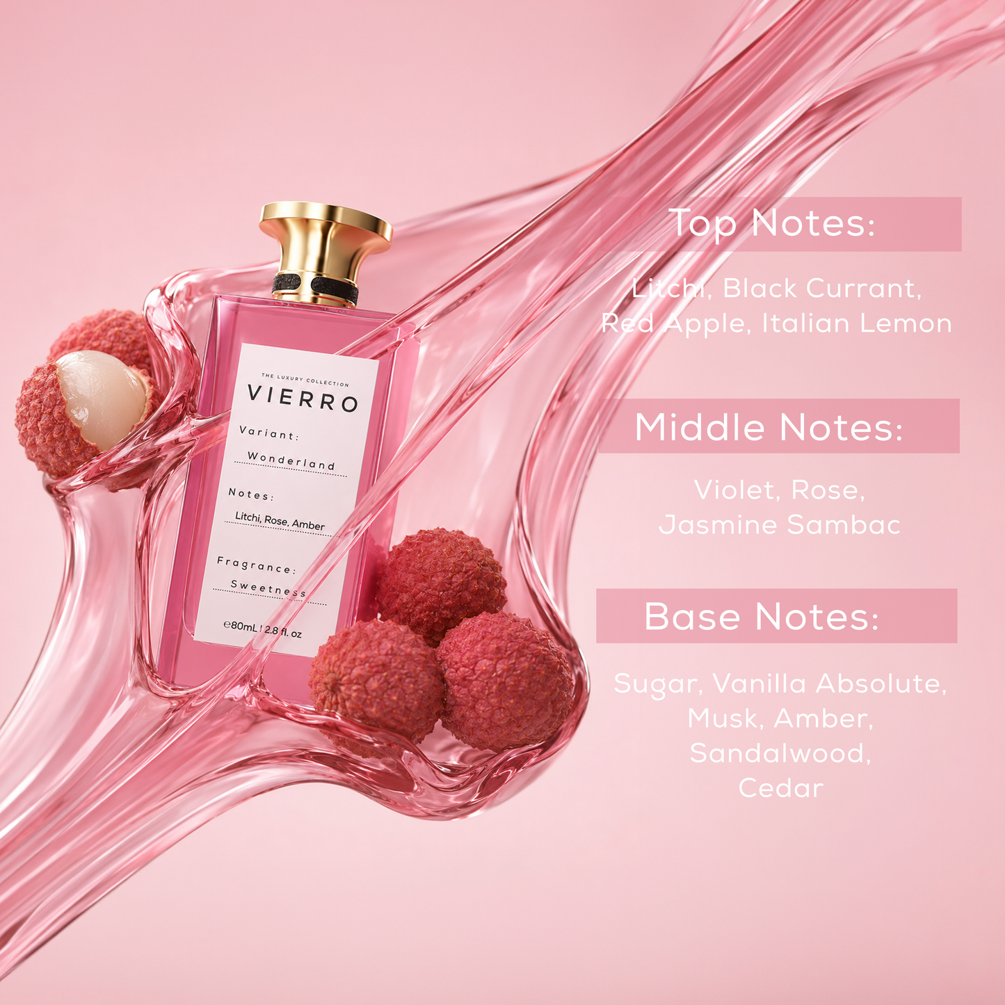 Wonderland is a Luxury perfume for ladies featuring elegant floral fragrance with long-lasting performance.
