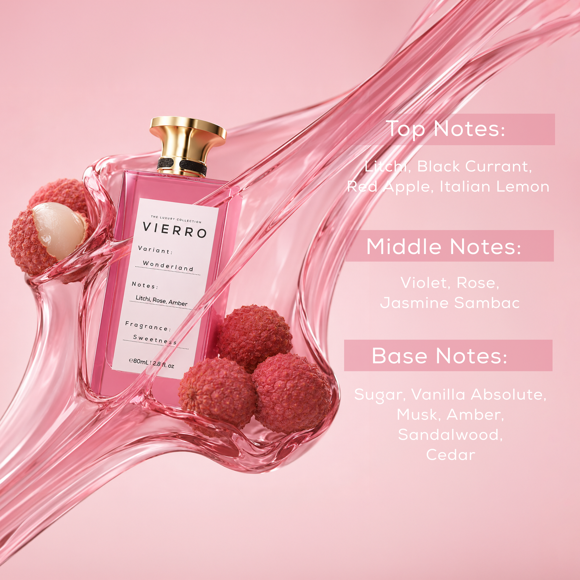 Wonderland is a Luxury perfume for ladies featuring elegant floral fragrance with long-lasting performance.

