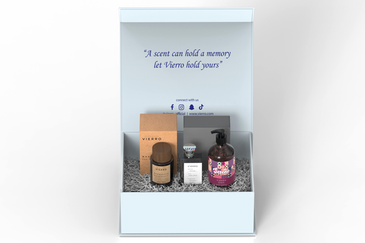 MEN GIFT BOX : Reverb, Magnifice, Vierro Shower Gel Serene