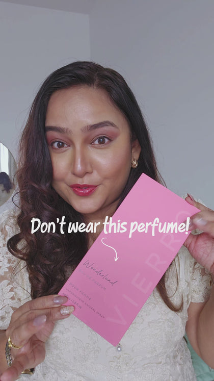 Wonderland perfume by Vierro: video cover