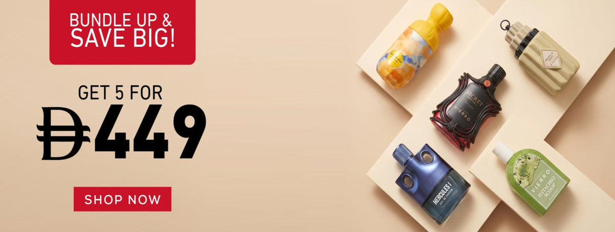 Any 5 premium perfumes for AED 449